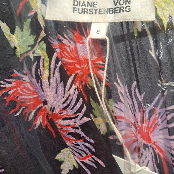 NWT Diane Von Furstenberg Erica Maxi Dress with pockets 🔥 - Picture 9 of 12